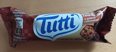 Batonik twarogowy Tutti w polewie czekoladowej