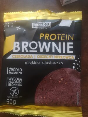 Protein Brownie miękkie ciasteczkp Frank&Oli Active