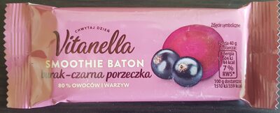 Smoothie Baton burak-czarna porzeczka Vitanella