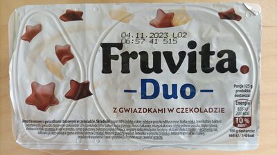 Fruvita duo z gwiazdkami w czekoladzie