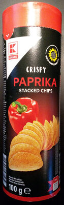 Crispy Paprika Stacked Chips K-Classic