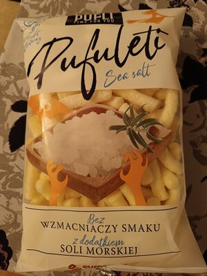 Chrupki kukurydziane Pufuleti Sea salt Eurosnack