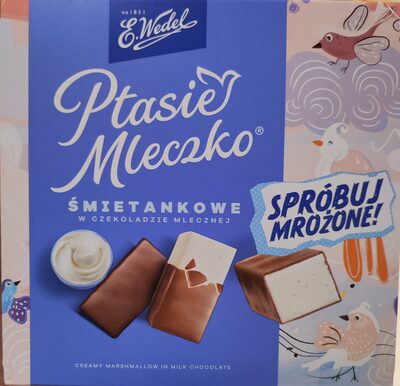 pasie mleczko śmietankowe E. Wedel