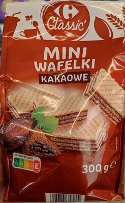 Mini wafelki kakaowe Carrefour