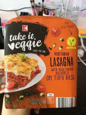 Vegetarian lasagna Take It Veggie