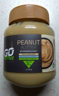 Peanut Butter wysokobiałkowy Go Active/Sante