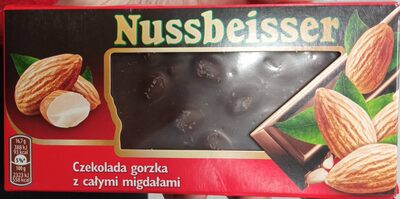 Czekolada gorzka z całymi migdałami Nussbeisser