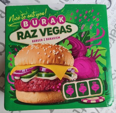 Burger z burakiem Raz Vegas