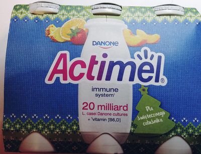 Actimel o smaku wieloowocowym Danone