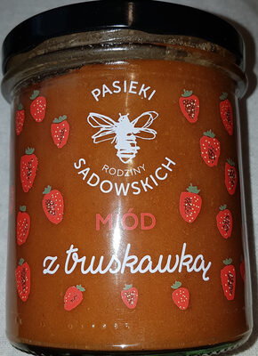 PASIEKI MIÓD z truskawka PASIEKI RODZINY SADOWSKICH