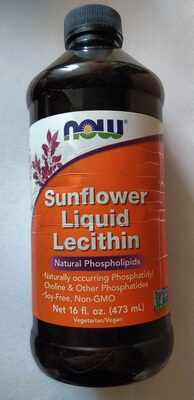 Sunflower Liquid Lecithin NOW FOODS