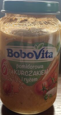 Pomidorowa z kurczakiem i ryżem Bobovita