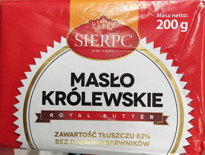 Masło królewskie Sierpc