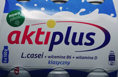 Mleko fermentowane z Lactobacillus oraz witaminami B6 i D. Biedronka