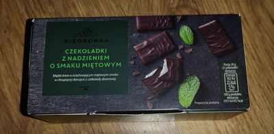 Czekoladki z nadzieniem o smaku miętowym Biedronka