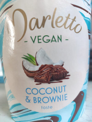 Lody wegańskie Coconut & Brownie Marletto