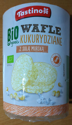 Bio Wafle kukurydziane z Solą morską Tastino