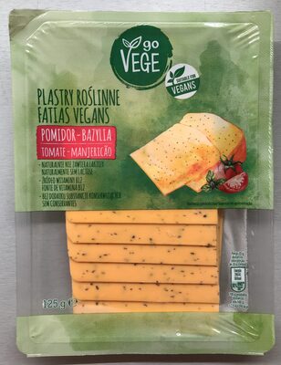 Plastry Roślinne pomidor-bazylia Go vege