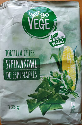 Tortilla Chips Szpinakowe go VEGE