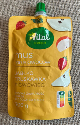 Mus 100% owoców Vital Fresh