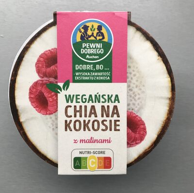 Wegańska chia na kokosie Auchan