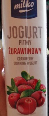 Cranberry drinking jogurt Milko