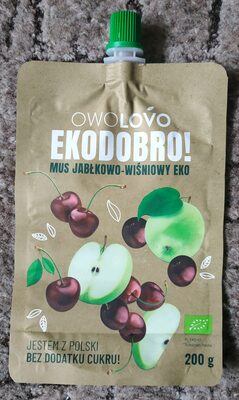 Mus jabłkowo-wiśniowy Owolovo
