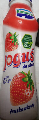 Jogurt truskawkowy do picia Krasnystaw