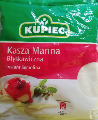 Kasza manna błyskawiczna Kupiec