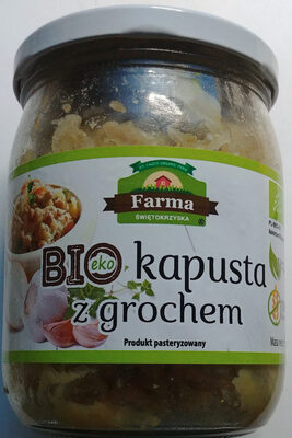 Bio kapusta z grochem farma-świętokrzyska