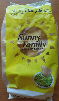 Wafelki zbożowe Kukurydziane Sunny Family