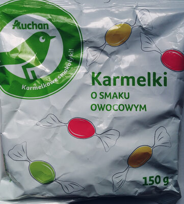 Karmelki o smaku owocowym Auchan