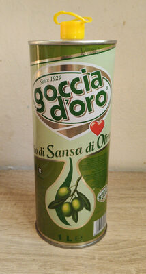 Olio di Sansa di Oliva goccia d'oro