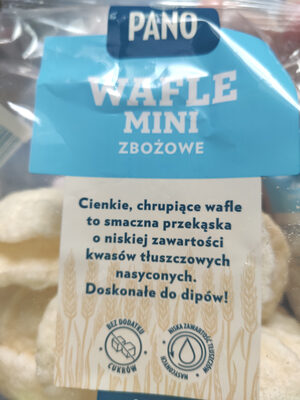 Wafle mini, zbożowe Pano