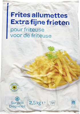 Frites Allumettes pour friteuse Carrefour