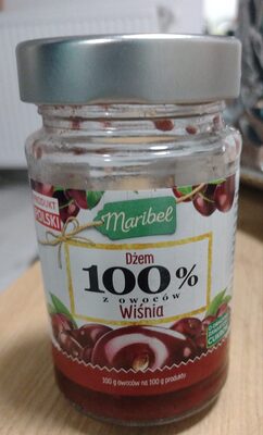 dżem wiśniowy o obniżonej zawartości cukrów Maribel