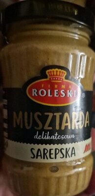 Musztarda delikatesowa sarepska Roleski