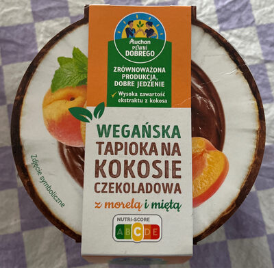 Weganska tapioka na kokosie czekoladowa Auchan