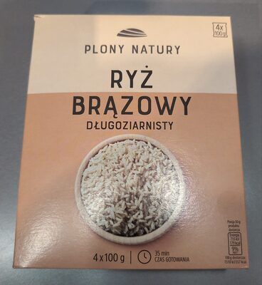 Ryż brązowy długoziarnisty Plony Natury