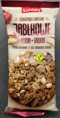 Chrupiące Ciastka Jabłkowe Dynia + Gryka Sondey