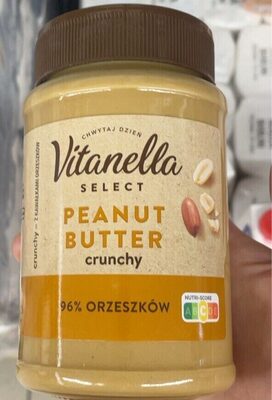 PEAUNT BUTTER Crunchy Vitanella