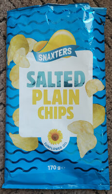 Salted plain chips SNAXTERS