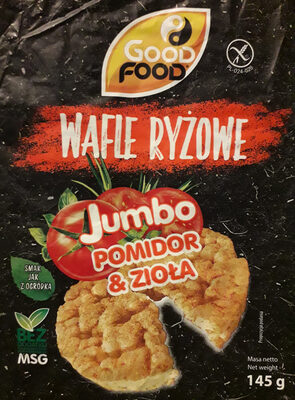 Wafle ryżowe Jumbo pomidor & zioła Good Food