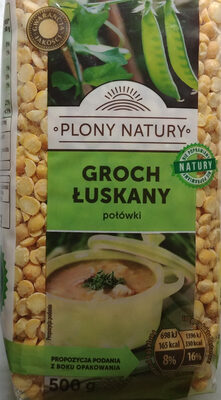 Groch łuskany połówki Cenos