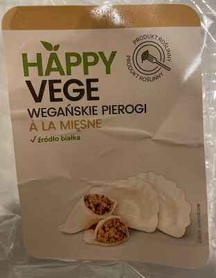 Wegańskie pierogi à la mięsne HAPPY VEGE