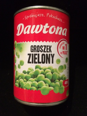 Groszek zielony konserwowy Dawtona
