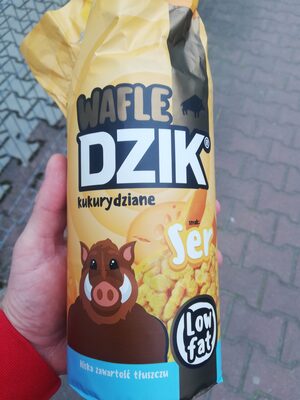 Kukurydziane - ser Wafle Dzik