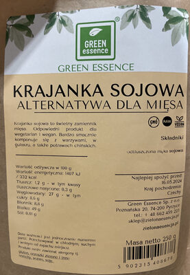 Krajanka sojowa Green Essence