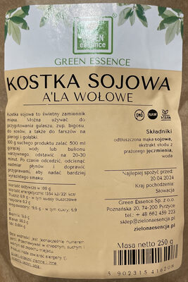 Kostka sojowa a'la wołowe Green Essence