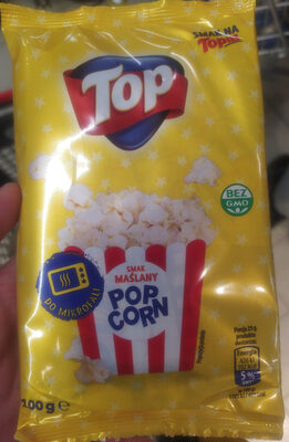 Pop Corn smak maślany do mikrofali Top